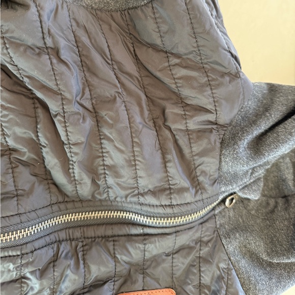 Mixed media boys sweater/ jacket - Picture 3 of 4